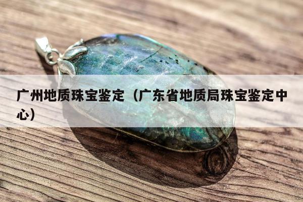 广州地质珠宝鉴定（广东省地质局珠宝鉴定中心）