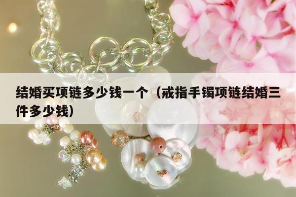 结婚买项链多少钱一个（戒指手镯项链结婚三件多少钱）