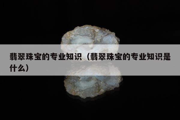 翡翠珠宝的专业知识（翡翠珠宝的专业知识是什么）