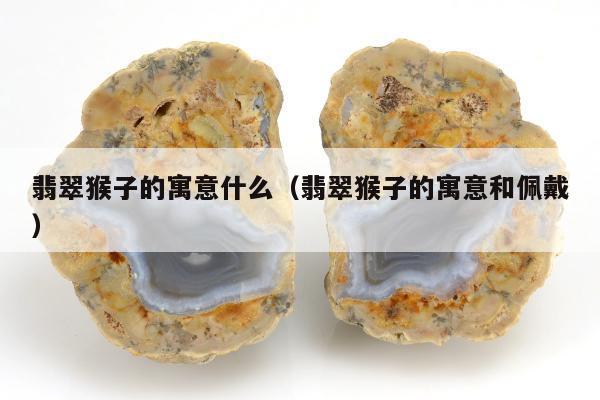 翡翠猴子的寓意什么（翡翠猴子的寓意和佩戴）