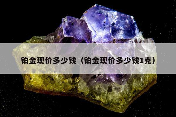铂金现价多少钱（铂金现价多少钱1克）