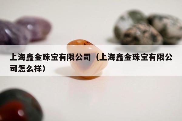 上海鑫金珠宝有限公司（上海鑫金珠宝有限公司怎么样）