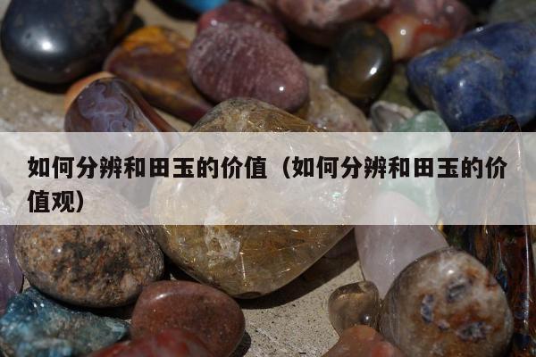 如何分辨和田玉的价值（如何分辨和田玉的价值观）