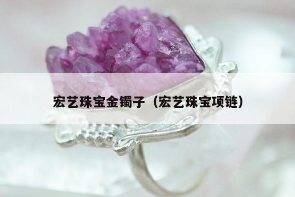 宏艺珠宝金镯子（宏艺珠宝项链）