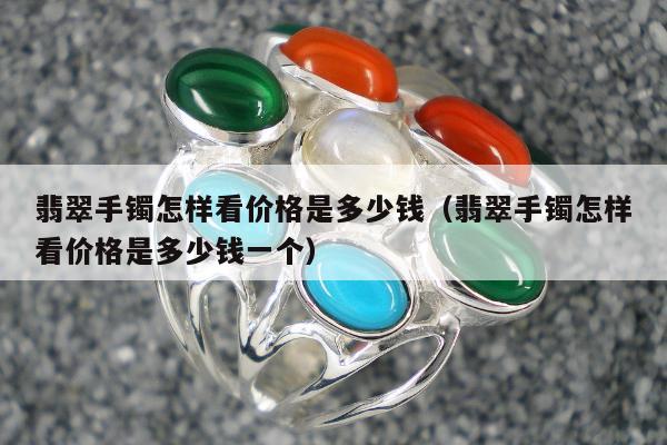 翡翠手镯怎样看价格是多少钱（翡翠手镯怎样看价格是多少钱一个）
