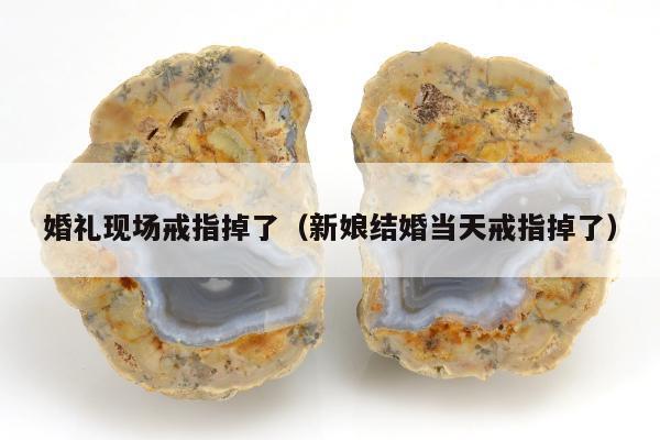 婚礼现场戒指掉了（新娘结婚当天戒指掉了）