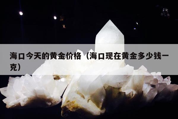 海口今天的黄金价格（海口现在黄金多少钱一克）