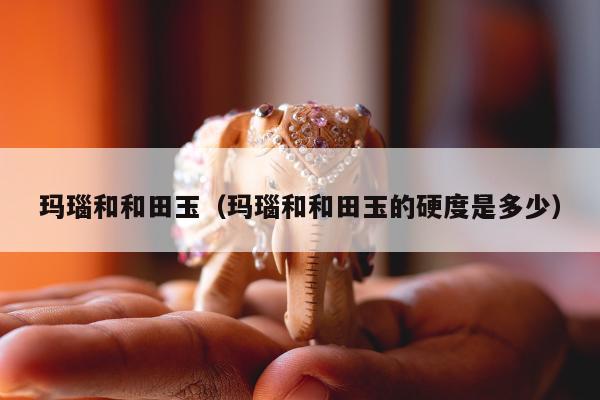 玛瑙和和田玉（玛瑙和和田玉的硬度是多少）