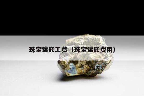 珠宝镶嵌工费（珠宝镶嵌费用）