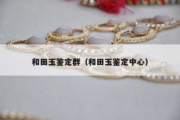 和田玉鉴定群（和田玉鉴定中心）