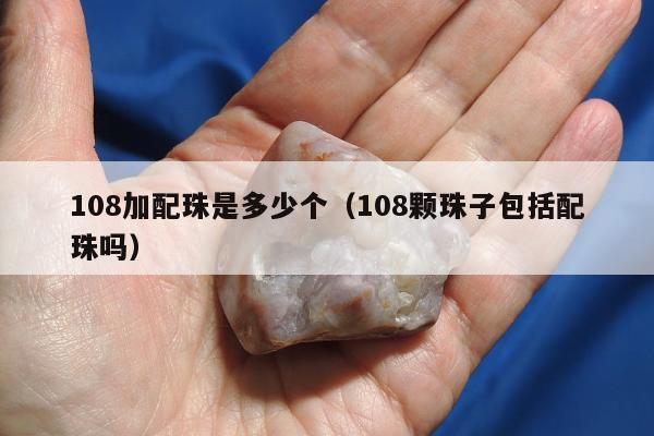 08加配珠是多少个（108颗珠子包括配珠吗）"
