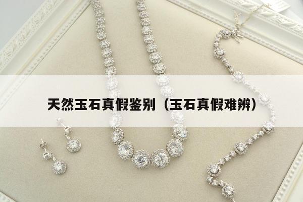 天然玉石真假鉴别（玉石真假难辨）