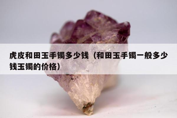 虎皮和田玉手镯多少钱（和田玉手镯一般多少钱玉镯的价格）