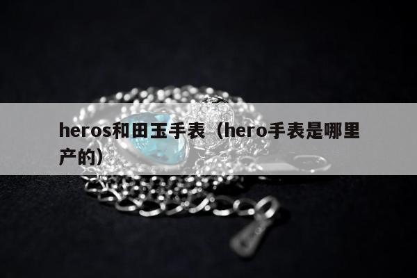 heros和田玉手表（hero手表是哪里产的）