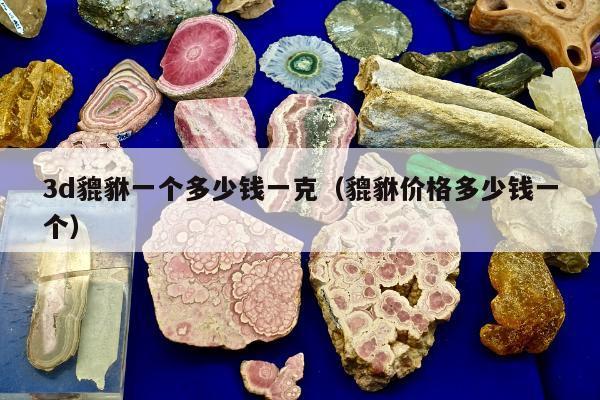 d貔貅一个多少钱一克（貔貅价格多少钱一个）"