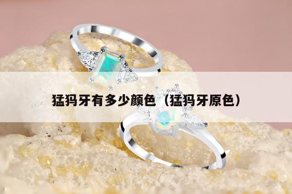 猛犸牙有多少颜色（猛犸牙原色）