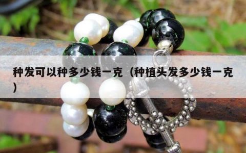 种发可以种多少钱一克（种植头发多少钱一克）