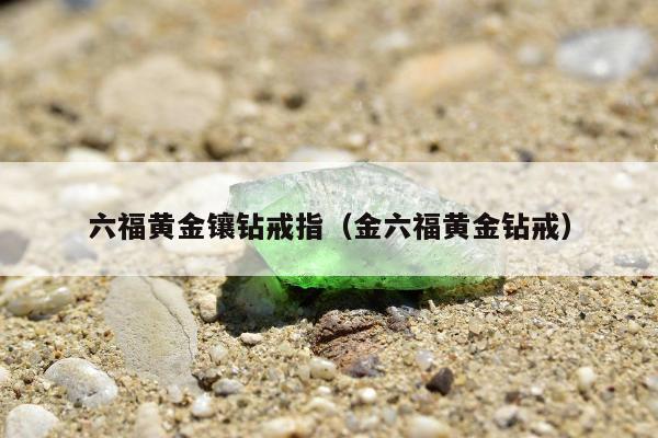 六福黄金镶钻戒指（金六福黄金钻戒）