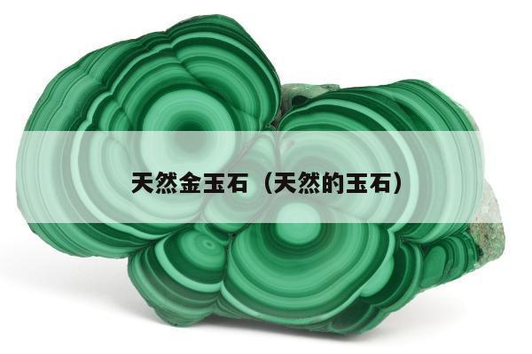 天然金玉石（天然的玉石）