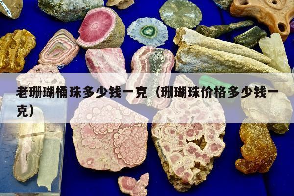 老珊瑚桶珠多少钱一克（珊瑚珠价格多少钱一克）