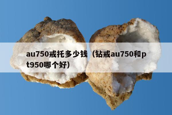 au750戒托多少钱（钻戒au750和pt950哪个好）