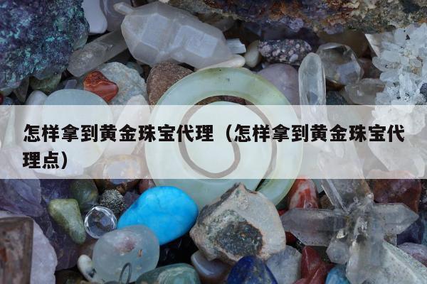 怎样拿到黄金珠宝代理（怎样拿到黄金珠宝代理点）