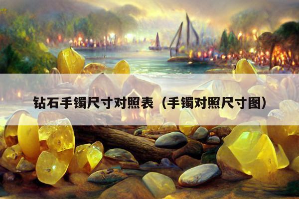 钻石手镯尺寸对照表（手镯对照尺寸图）