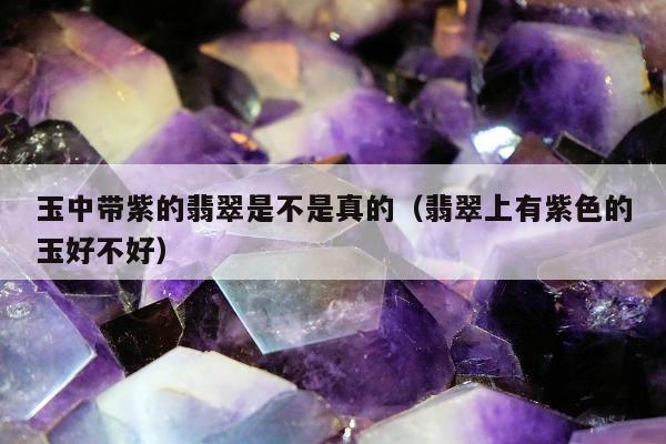 玉中带紫的翡翠是不是真的（翡翠上有紫色的玉好不好）