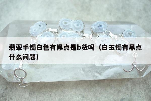 翡翠手镯白色有黑点是b货吗（白玉镯有黑点什么问题）