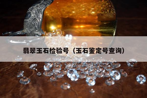 翡翠玉石检验号（玉石鉴定号查询）