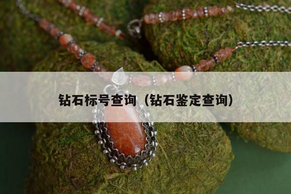 钻石标号查询（钻石鉴定查询）