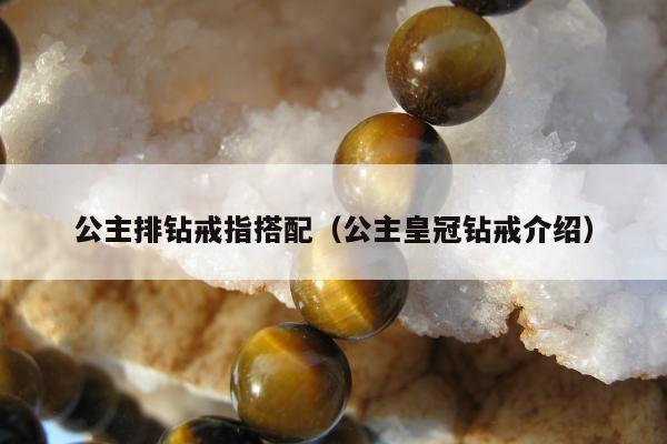 公主排钻戒指搭配（公主皇冠钻戒介绍）