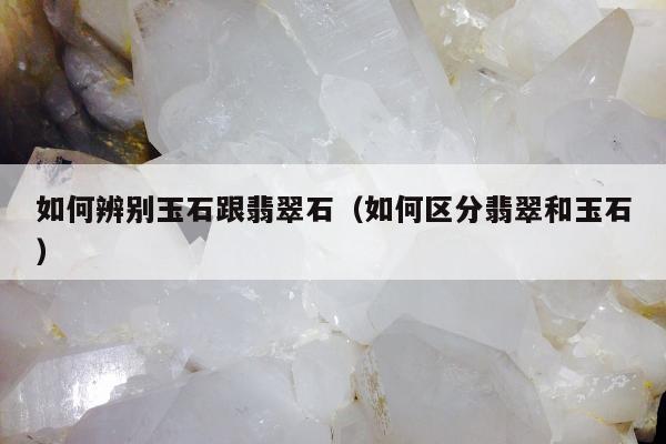 如何辨别玉石跟翡翠石（如何区分翡翠和玉石）