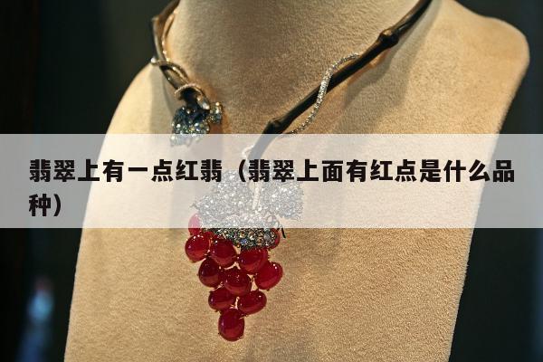 翡翠上有一点红翡（翡翠上面有红点是什么品种）