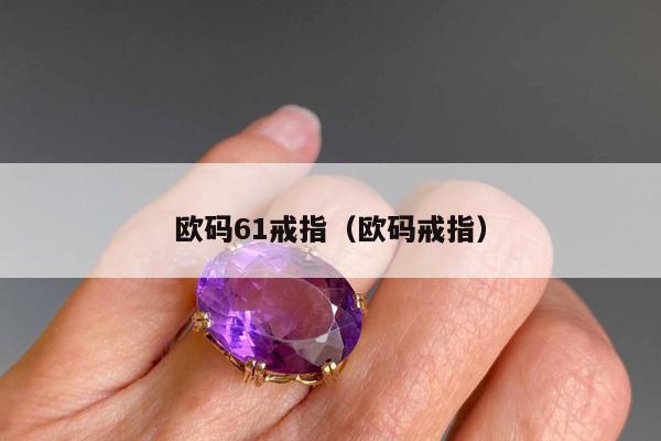欧码61戒指（欧码戒指）