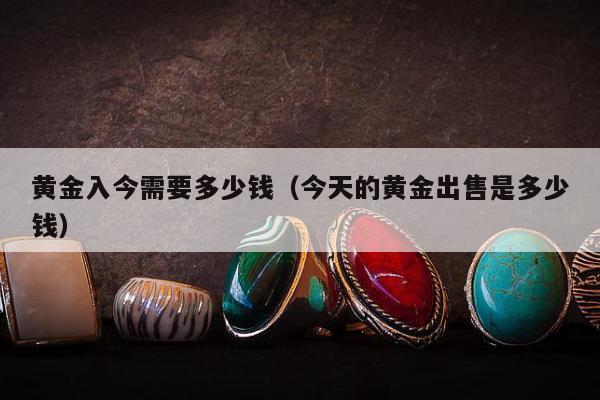 黄金入今需要多少钱（今天的黄金出售是多少钱）