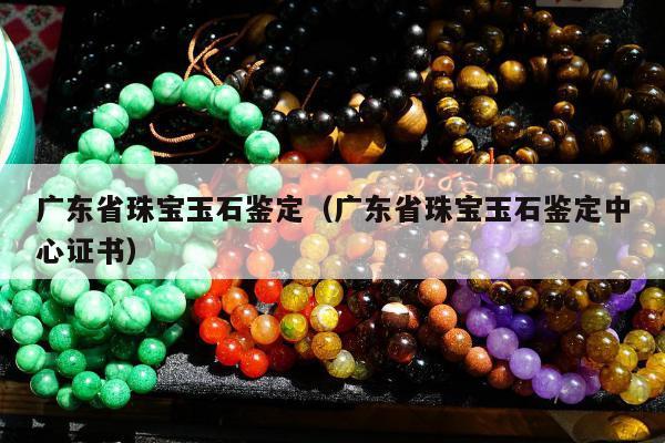 广东省珠宝玉石鉴定（广东省珠宝玉石鉴定中心证书）