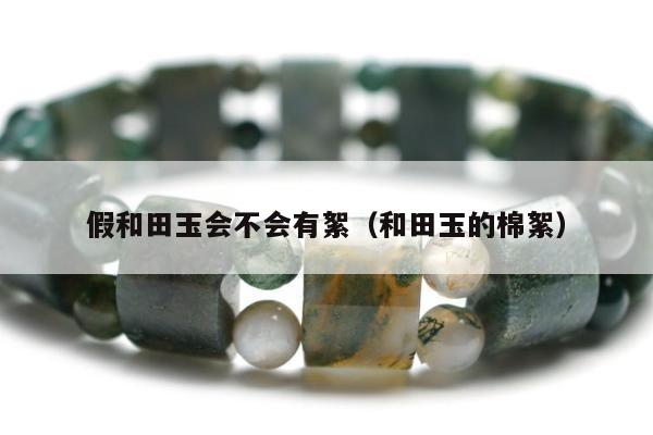 假和田玉会不会有絮（和田玉的棉絮）