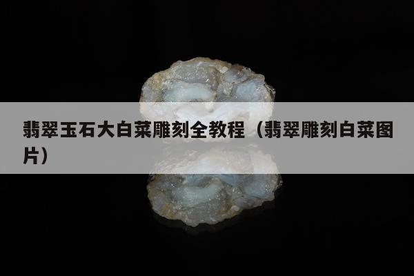 翡翠玉石大白菜雕刻全教程（翡翠雕刻白菜图片）