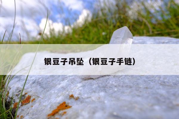 银豆子吊坠（银豆子手链）