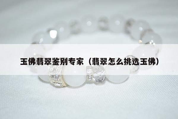 玉佛翡翠鉴别专家（翡翠怎么挑选玉佛）