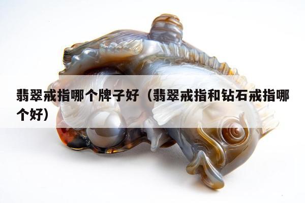 翡翠戒指哪个牌子好（翡翠戒指和钻石戒指哪个好）