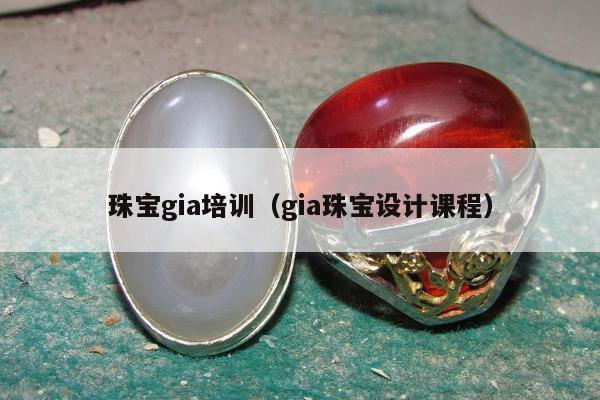 珠宝gia培训（gia珠宝设计课程）