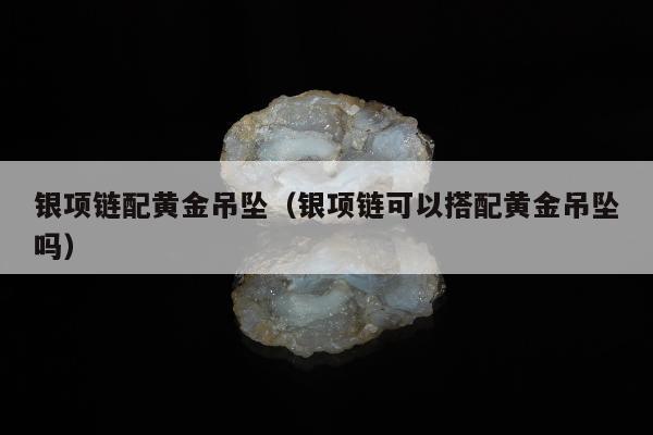 银项链配黄金吊坠（银项链可以搭配黄金吊坠吗）