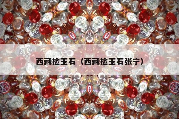 西藏捡玉石（西藏捡玉石张宁）