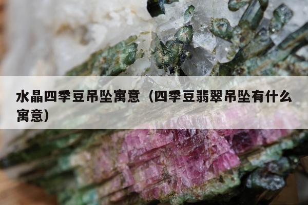 水晶四季豆吊坠寓意（四季豆翡翠吊坠有什么寓意）