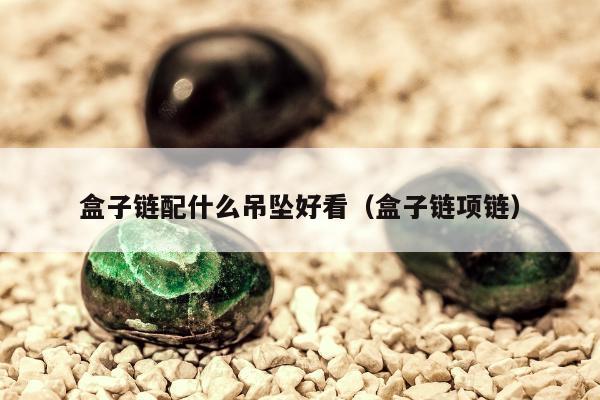 盒子链配什么吊坠好看（盒子链项链）