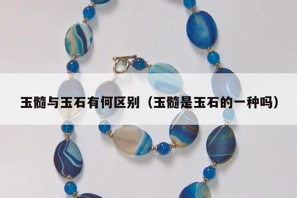 玉髓与玉石有何区别（玉髓是玉石的一种吗）