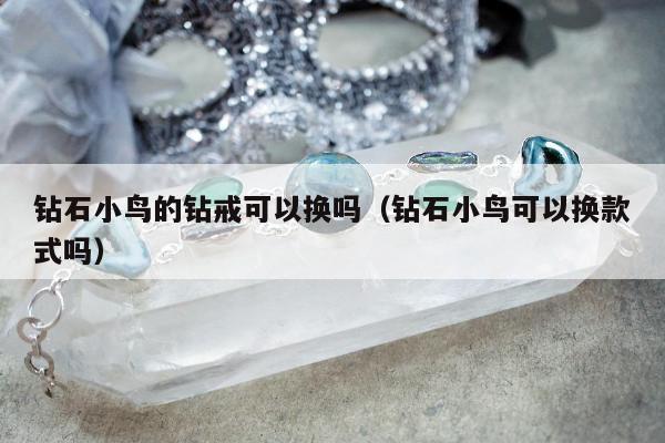钻石小鸟的钻戒可以换吗（钻石小鸟可以换款式吗）