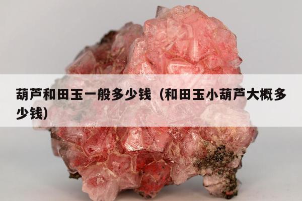 葫芦和田玉一般多少钱（和田玉小葫芦大概多少钱）
